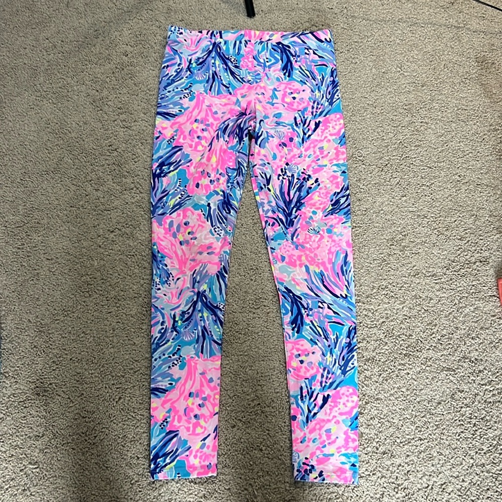 Lilly Pulitzer girls leggings xl (12-14)